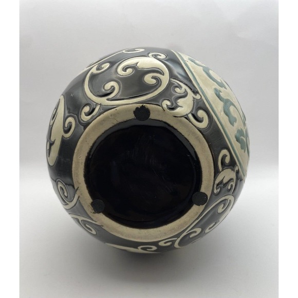 Pier One Imports “ Bohemian Look “ Ceramic Decorative Flower Vase / Container - Picture 8 of 11